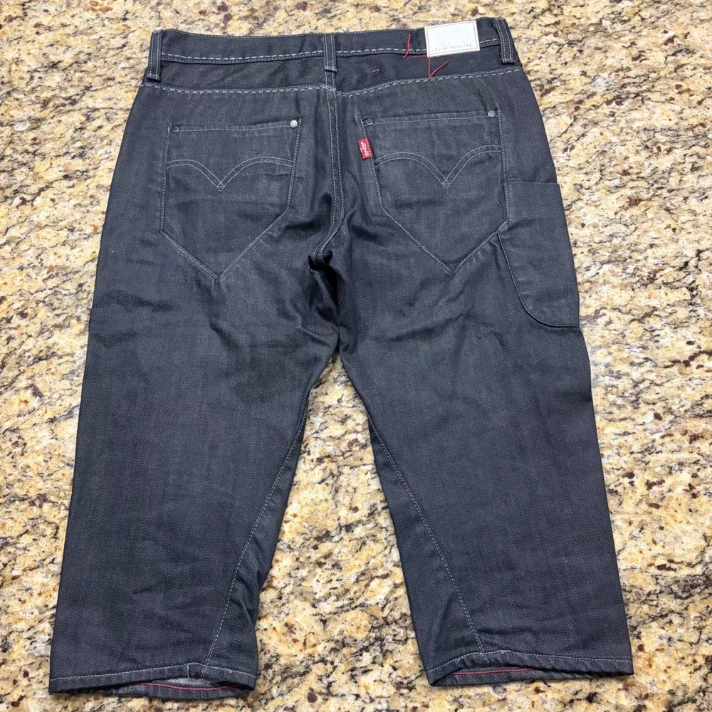 Levis Redwire DLX Mens Dark Wash Denim iPod Control Jeans 28x22 ws